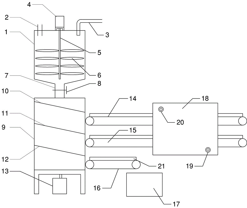 一种废弃混凝土砂石回收系统的制作方法