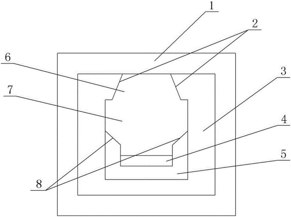 一种偏心树护树板的制作方法