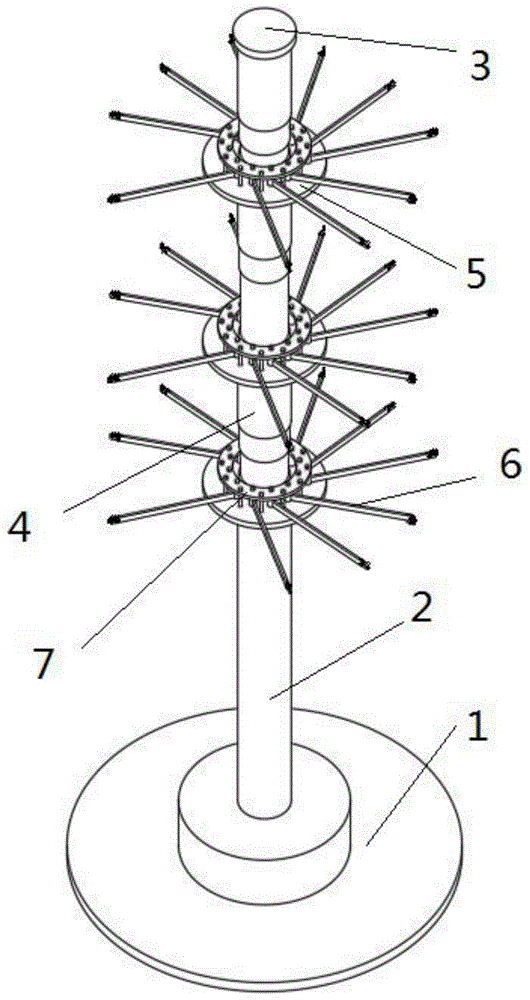 一种拉杆接头喷涂挂具的制作方法