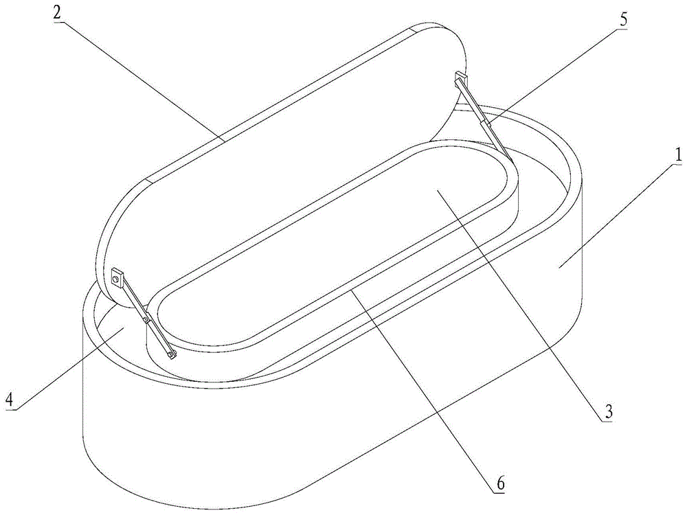 一种翻盖式茶几的制作方法