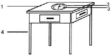一种新型麻将桌子的制作方法