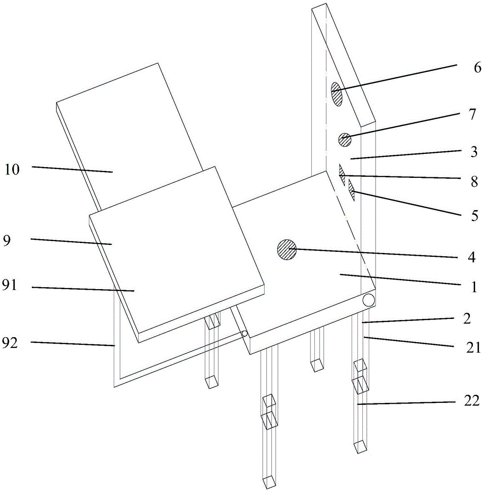 一种多功能学习椅的制作方法