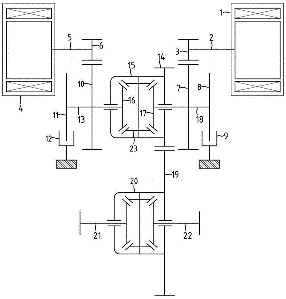 双电机差速耦合动力系统的制作方法