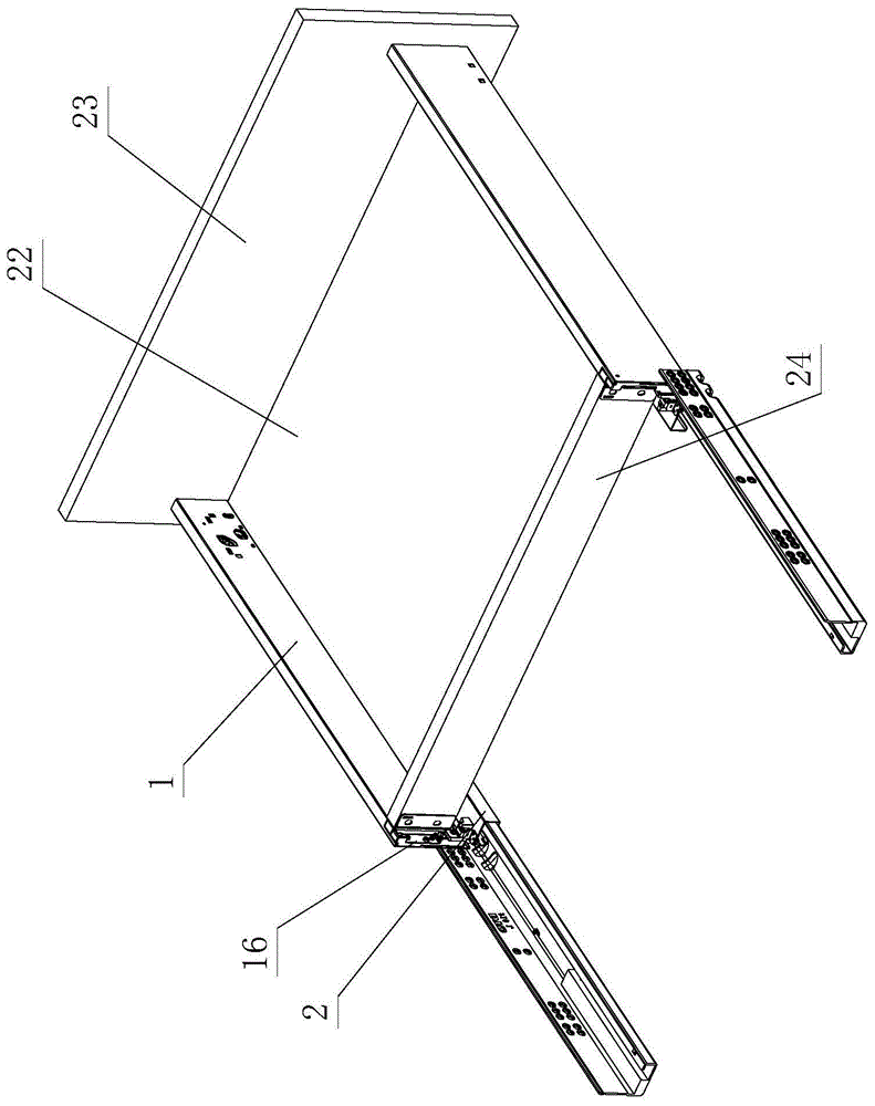 一种用于抽屉与滑轨的消除间隙装配结构的制作方法