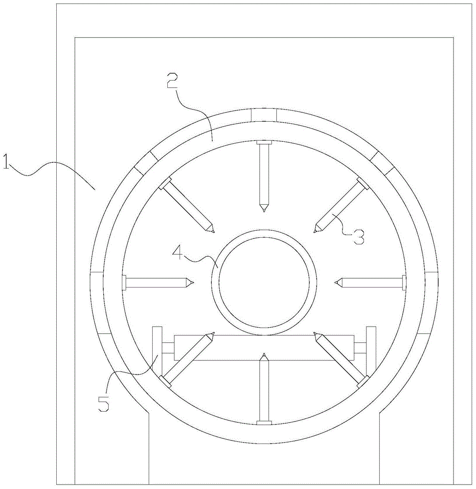 一种PVC管表面自动喷涂设备的制作方法