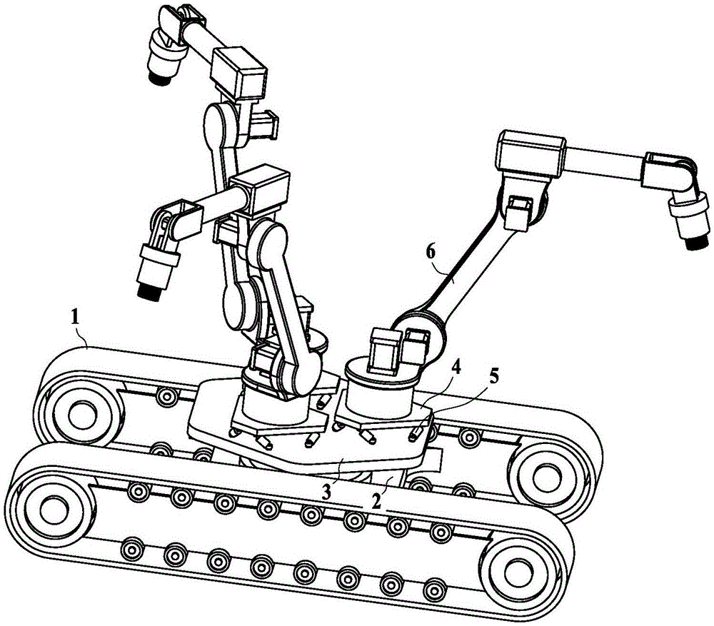 一种多机械臂协同码垛机器人的制作方法