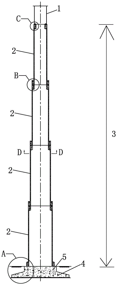 一种先张法分片预制装配式预应力混凝土塔架结构的制作方法