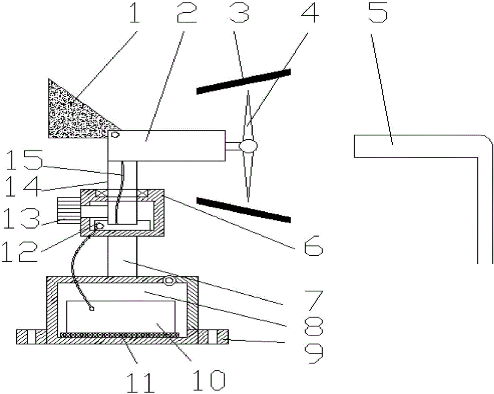 一种回收能量的风力发电机的制作方法