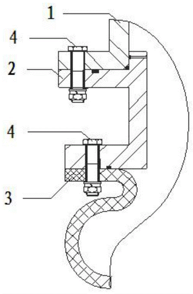 一种用于初容室与底座连接的自紧密封结构的制作方法