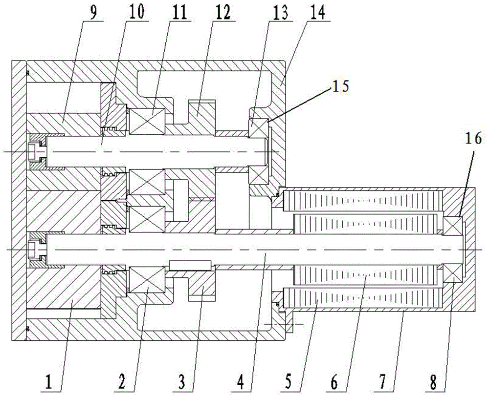 一种干式屏蔽真空泵的制作方法