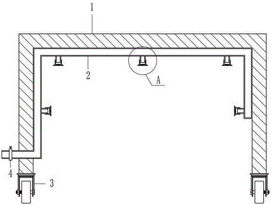 一种建筑施工用砌砖养护喷淋罩的制作方法