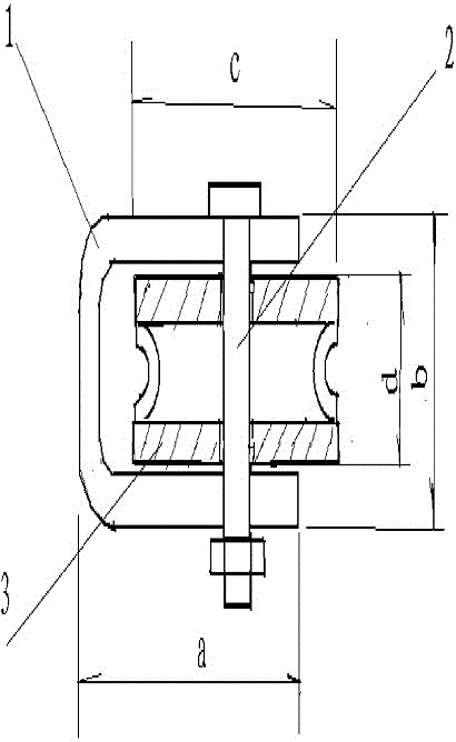 矿井巷道用滑轮的制作方法