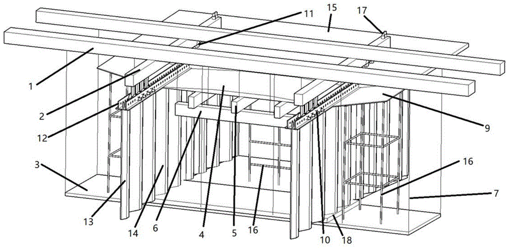 波形钢腹板预应力混凝土组合箱梁桥的节段悬臂施工方法与流程
