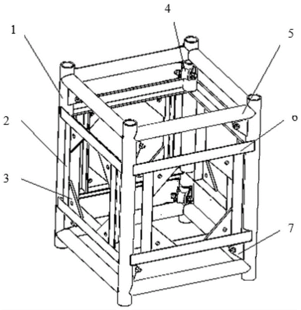一种舞台架的方套结构模块的制作方法