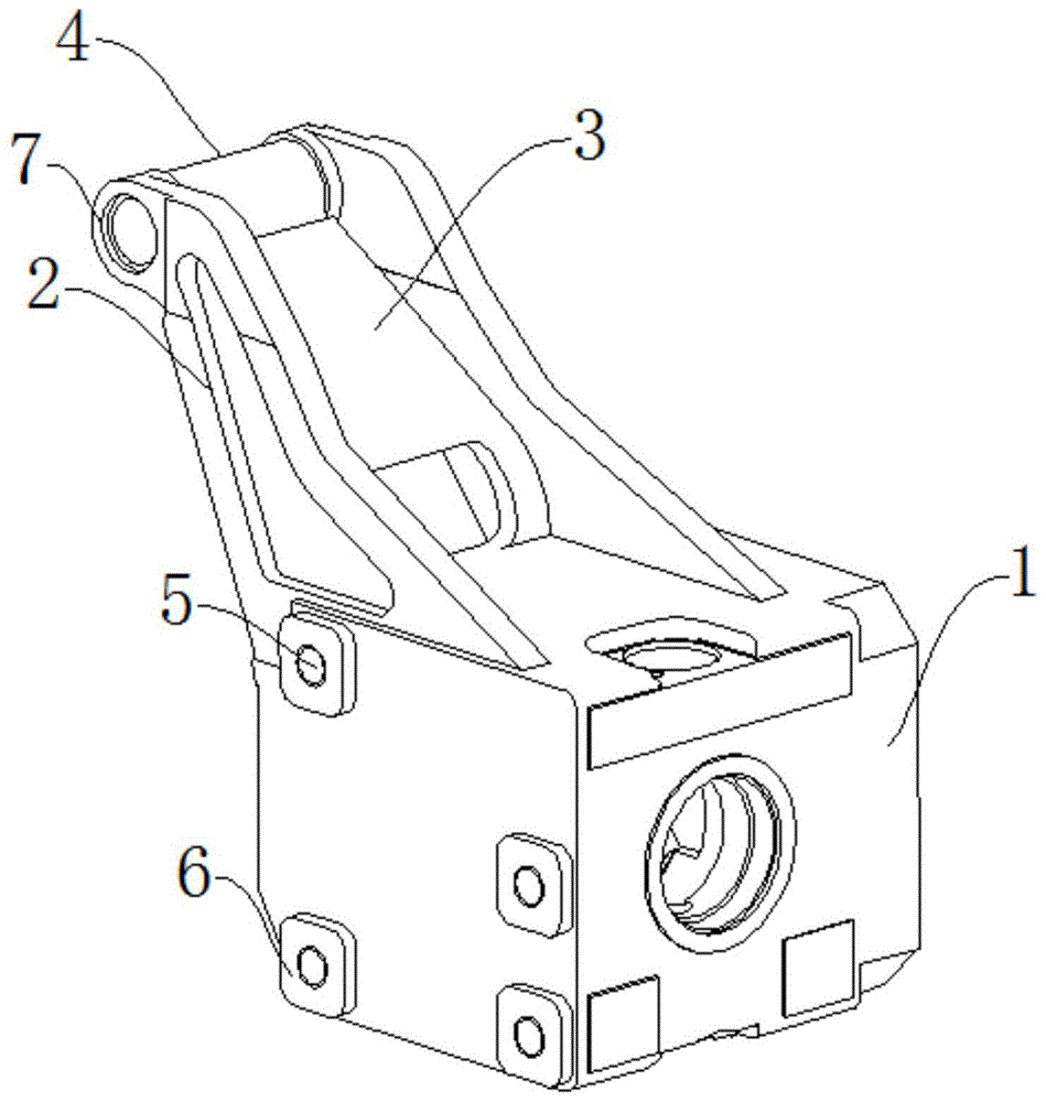 踏面制动单元制动缸体的制作方法