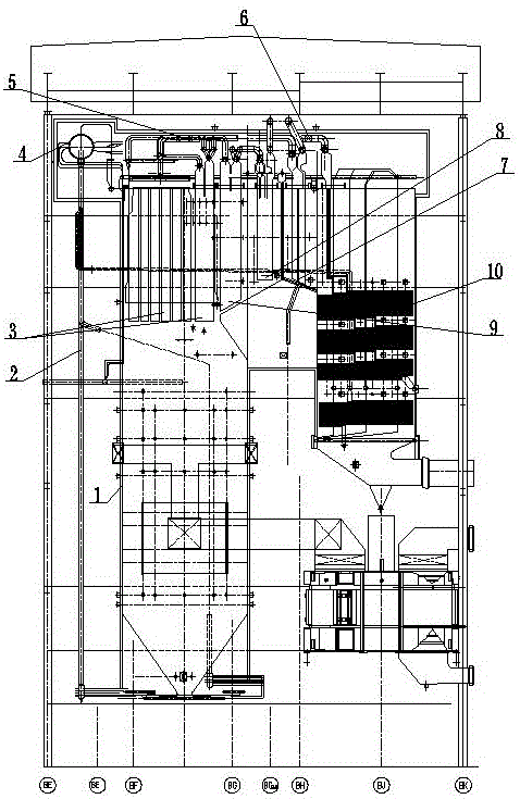 200mw等级亚临界π型燃煤锅炉的制作方法