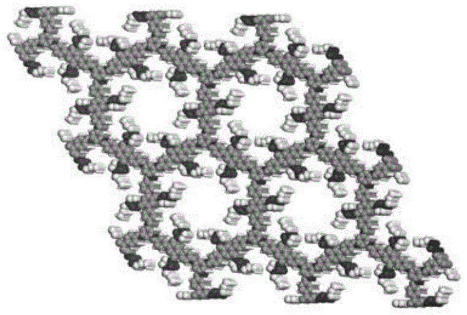 一种氮杂环卡宾功能化的共价有机框架材料及其合成方法与流程