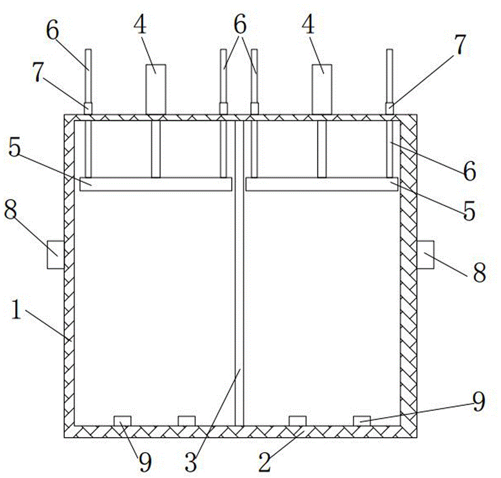 一种瓦楞纸包装箱防翘曲平压整型机构的制作方法