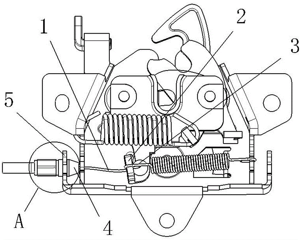 发动机罩锁及使用该发动机罩锁的车辆的制作方法