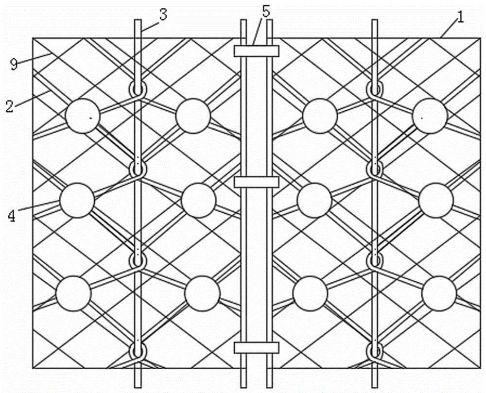 一种预防山体滑坡用安全维护网的制作方法