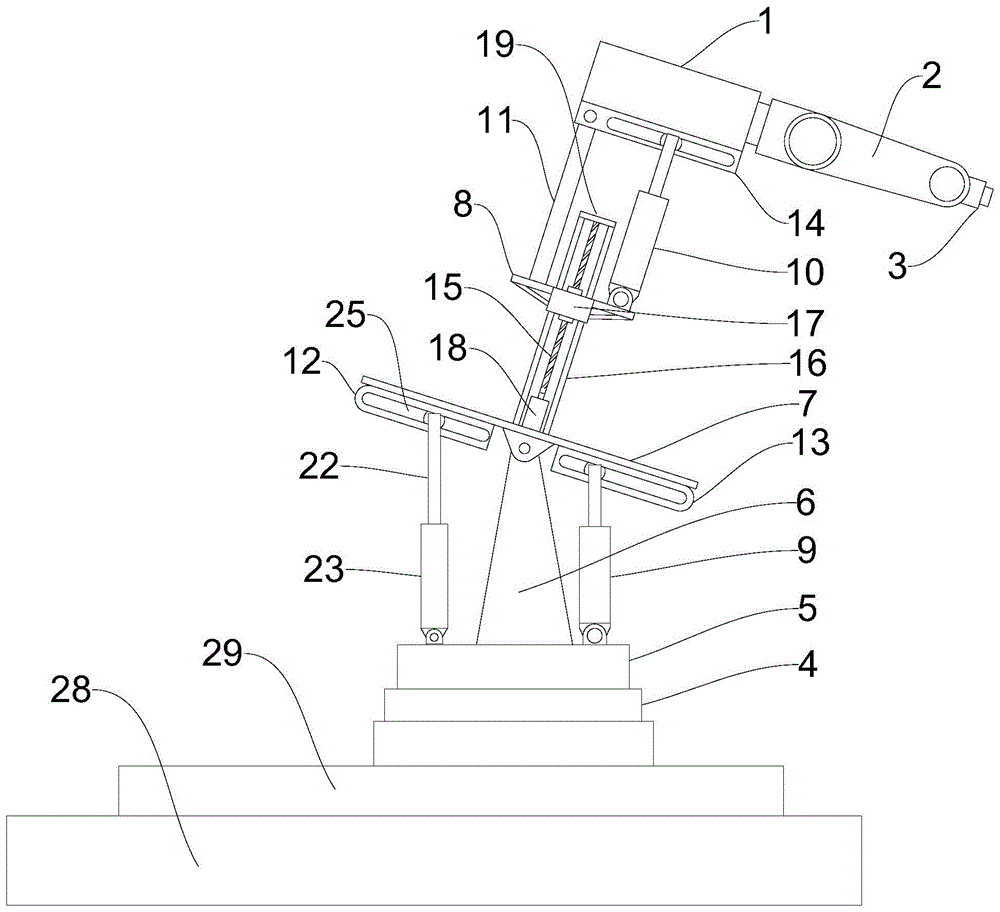 一种六轴机器人的制作方法