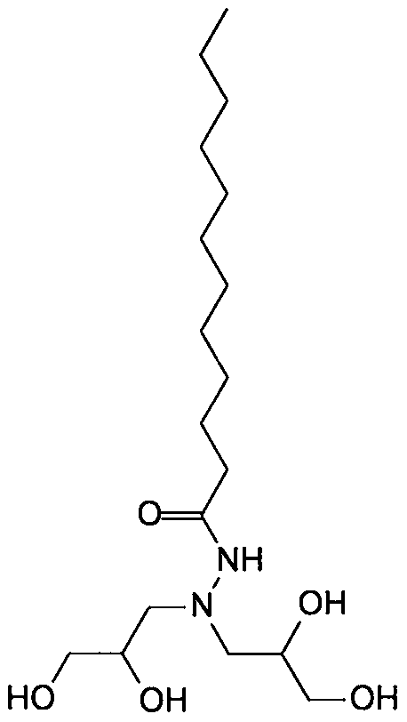 一种多羟基十二酰肼引发剂及其使用方法与流程