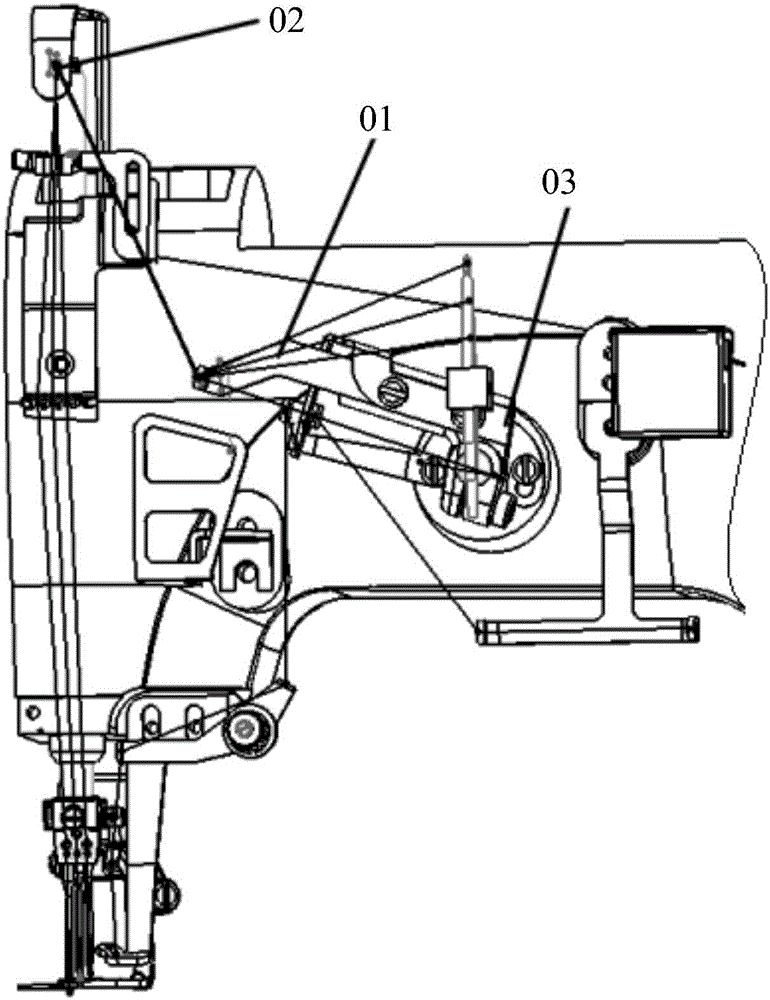 绷缝机及其绷缝机挑线机构的制作方法