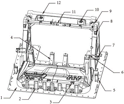 一种汽车后排座椅检测夹具的制作方法