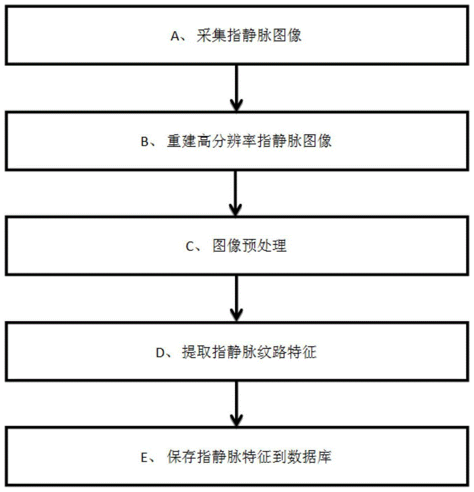 一种基于图像超分辨率的指静脉识别方法与流程