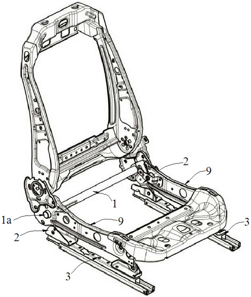一种汽车座椅调节高度的测量结构的制作方法