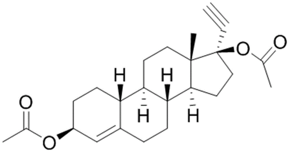 双醋炔诺醇的质谱分析方法与流程