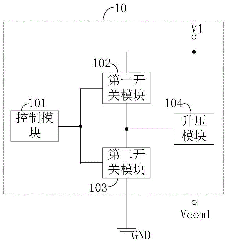 显示面板的电源电压补偿电路及显示装置的制作方法