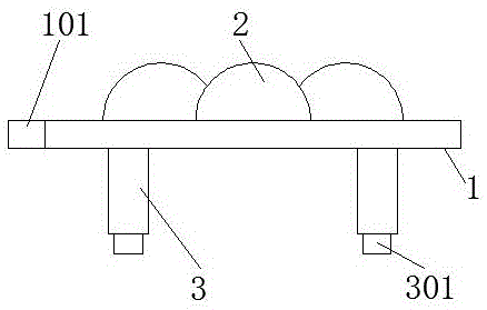 一种四珠6D凸透镜的制作方法