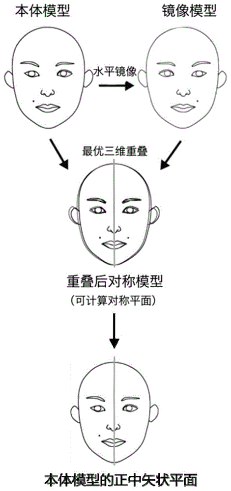 一种基于人工神经网络模型的正中矢状平面构建方法与流程