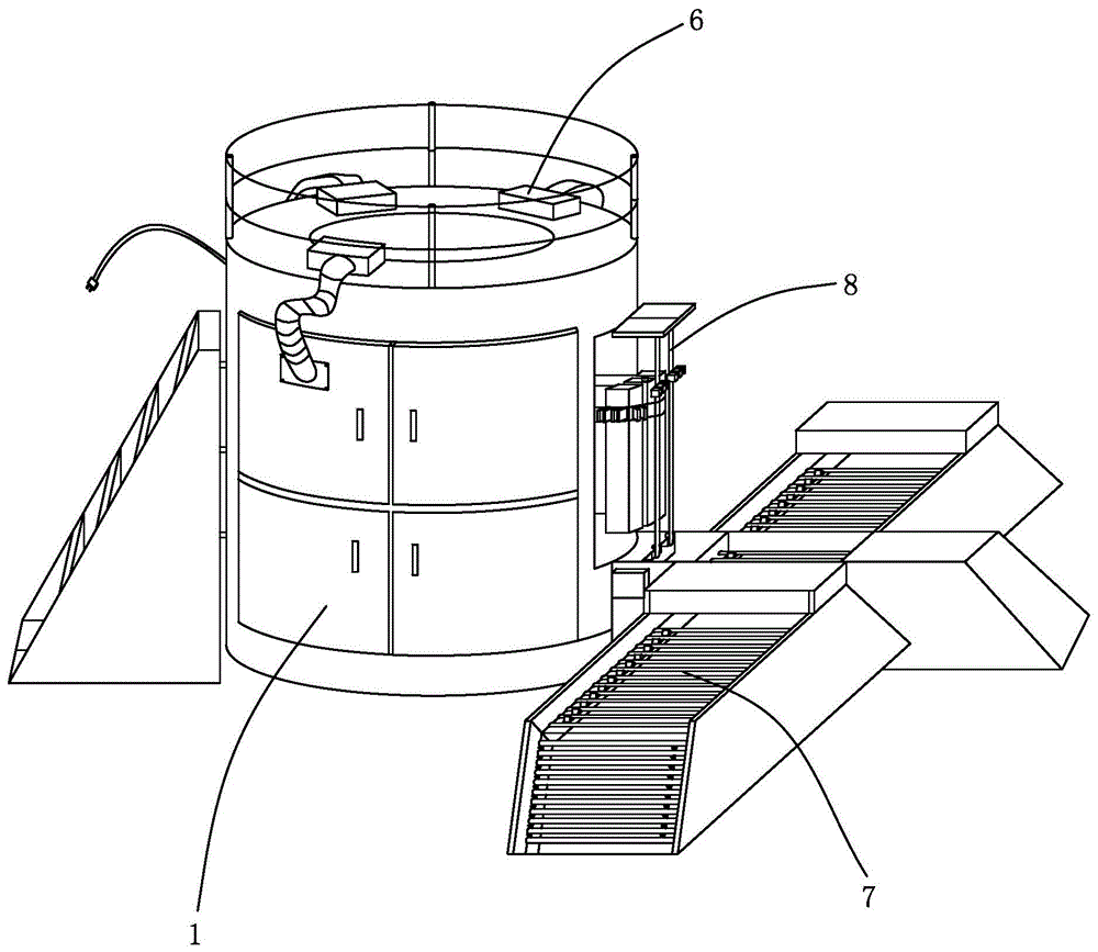 灯管热循环涂粉设备的制作方法