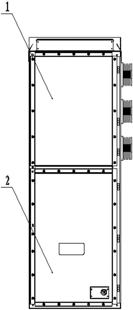 一种加强型开关柜后门及加强型开关柜的制作方法