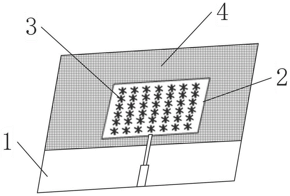 一种周期性类雪花结构超宽带天线的制作方法