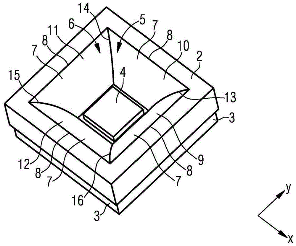 具有光电零件的部件的制作方法