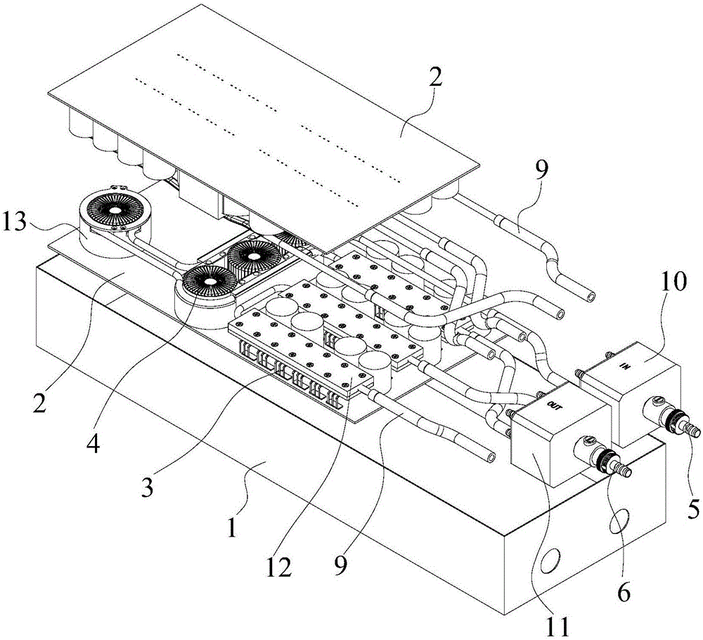 充电桩电源模块的散热结构的制作方法