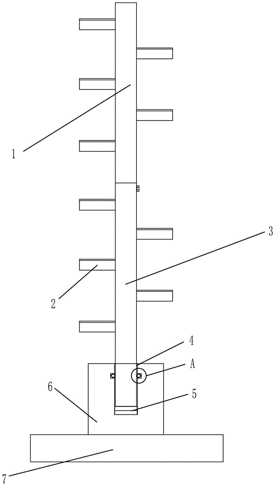 一种便携式登塔工具的制作方法