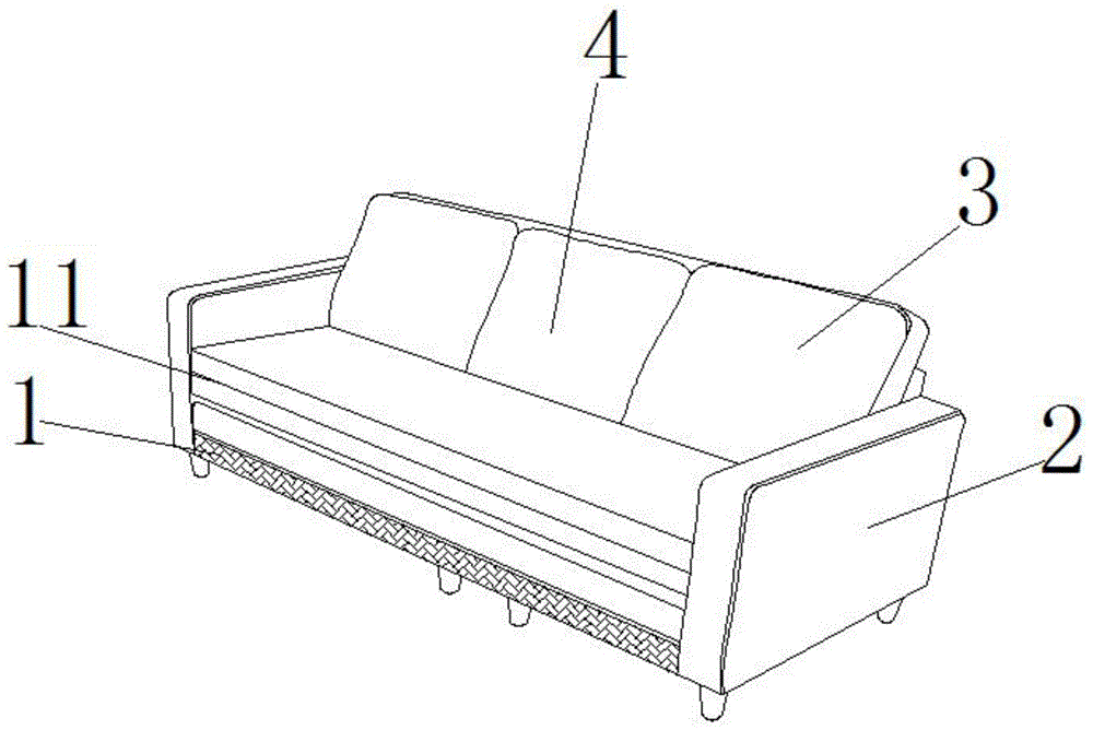 一种多功能沙发床的制作方法