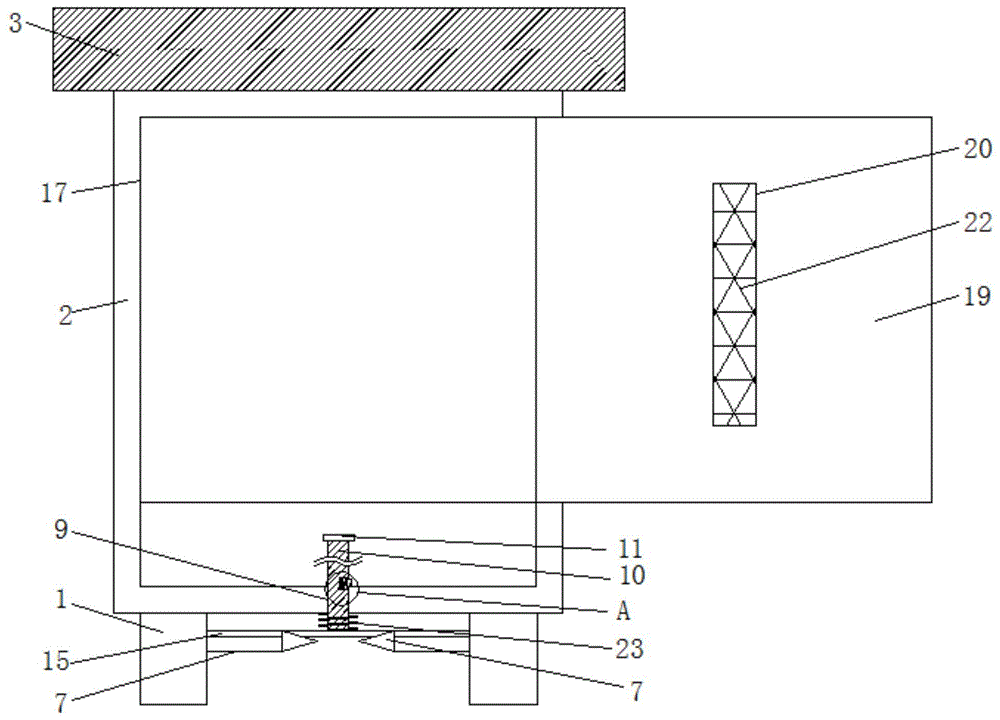 一种建筑工地用便于使用的消防箱的制作方法