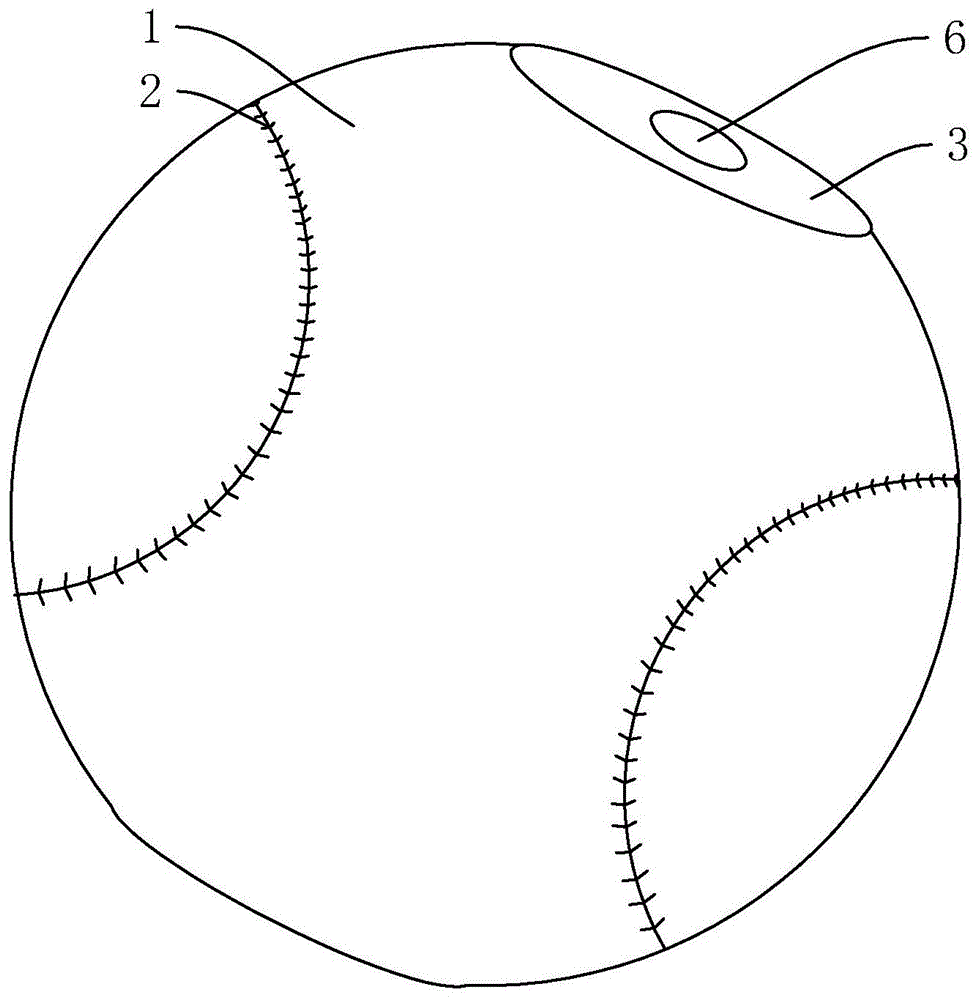 一种用于训练的棒球的制作方法