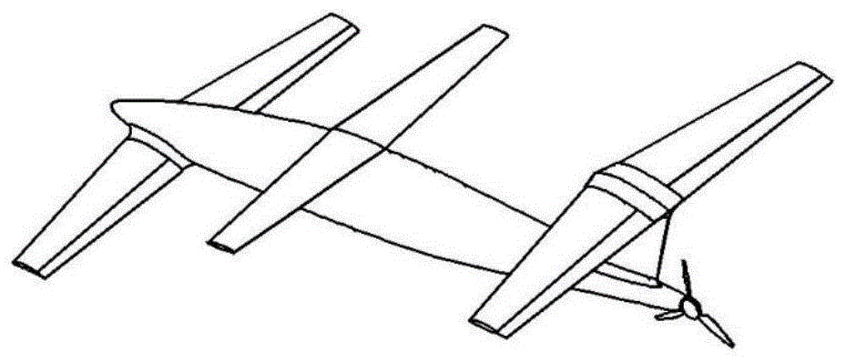 一种用于旋转机翼飞机的尾桨与推进共用系统及控制方法与流程
