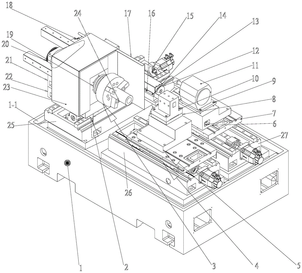 车磨一体数控复合机床的制作方法