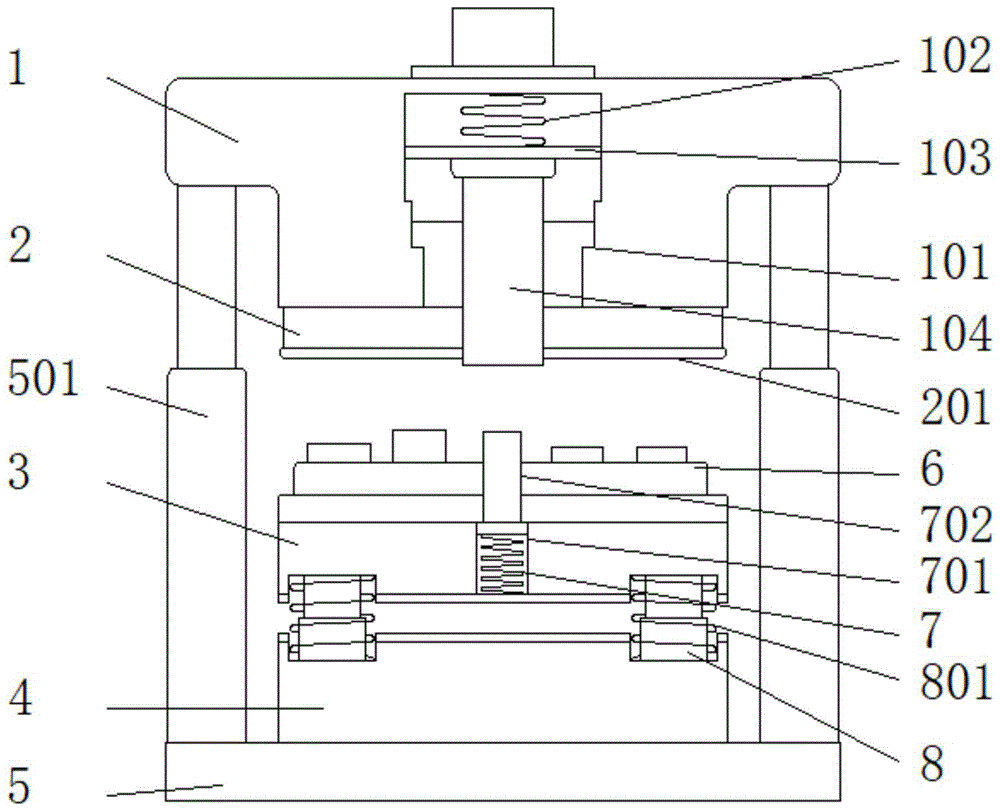 一种汽车零件冲压模具的制作方法