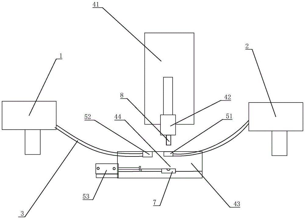 一种线缆接头的金属外壳冲压连接装置的制作方法