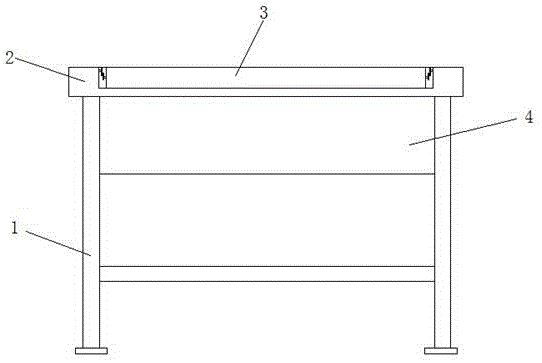 具有收纳和展示文件的书桌的制作方法