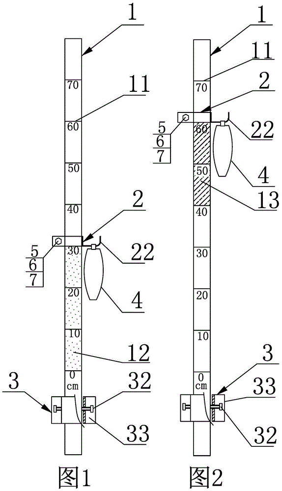 一种灌肠高度测量器的制作方法