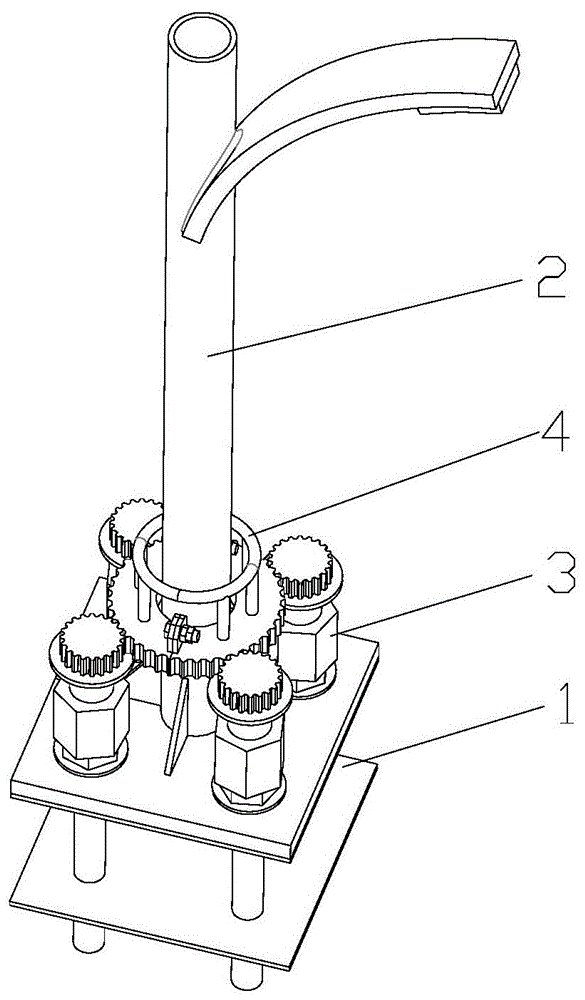 一种新型路灯工程安装工具的制作方法